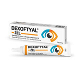 Dexoftyal, gel hidratante para el contorno de ojos con dexpantenol 5%, 10 g