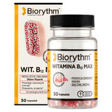 Biorythm Vitamina B12 Max, 30 cápsulas