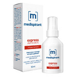 Medispirant Express, loción cutánea, antitranspirante, 50 ml