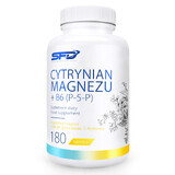 SFD Magnesium citrate + B6 (P-5-P), 180 tablets