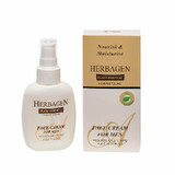 Crema facial masculina con aceite de jojoba y vitaminas A y E, 100 g, Herbagen