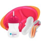 B.Box, set de alimentación BLW, Batido de fresa, a partir de 6 meses