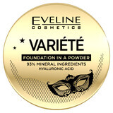 Eveline Cosmetics Variete, base de maquillaje mineral en polvo, nº 02 natural, 8 g