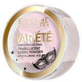 Eveline Cosmetics Variete, polvo suelto reflectante de la luz, transparente, 6 g