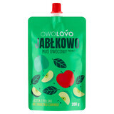 Mousse de frutas Owolovo Premium Manzana en tubo, 200 g