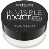 Catrice Invisible Matte, polvos sueltos matificantes, transparente, 11,5 g