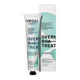 Veoli Botanica Tratamiento de Noche BHA, crema de noche reductora de imperfecciones con ácido salicílico BHA 1,5%, extracto activo de té verde con EGCG y escualeno, 50 ml