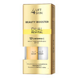 Lift4Skin Beauty Booster Dual Revital Set, Serum 12% Vitamin C, 15 ml + Revitalisierungscreme, SPF 30, 15 ml