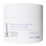 Nacomi Next Level Dermo, mascarilla calmante para el cuero cabelludo y el cabello, 150 ml