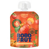 Postre Bobo Frut en tubo, manzana, zanahoria, calabaza, después de 6 meses, 90 g