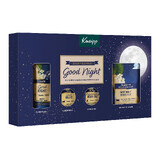 Kneipp Set Good Night, gel de ducha, 75 ml + aceite de baño, 20 ml + aceite corporal 20 ml + sal de baño, 60 g