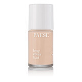 Paese Long Cover Fluid, base cubriente, 01 Beige claro, 30 ml