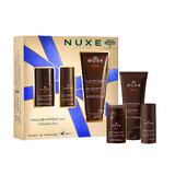 Nuxe Men set, gel facial hidratante multifuncional, 50 ml + desodorante roll-on, 50 ml + gel de ducha, 200 ml