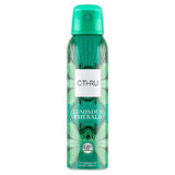 Set C-THRU Luminous Emerald, desodorante en spray, 150 ml + gel de ducha, 250 ml