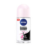 Black & White Invisible Clear Déodorant Roll-on, 50 ml, Nivea