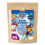 Paw Patrol Glitter Bath Balls Blackberry Raspberry 5 x 50g