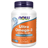 Now Foods Ultra Omega-3, 90 cápsulas blandas