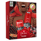 Old Spice Gamer set, desodorante en barra, Wolfthorn, 50 ml + gel de ducha 3 en 1, Wolfthorn, 250 ml + cartas de juego