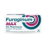 Furaginum Max US Pharmacia 100 mg, 30 comprimidos