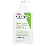 CeraVe, crema-espuma limpiadora hidratante, piel normal y seca, 473 ml