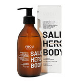 Veoli Botanica Salic Hero Body, gel de curățare și exfoliere a corpului cu 2% acid salicilic încapsulat BioGenic Sallic-210 și suc de aloe vera, 280 ml