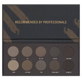 Affect Colour Brow Collection, paleta de sombras para cejas, 10 x 2 g