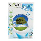 Smart Eco Wash, hojas para lavar y suavizar, neutro, 40 uds.