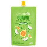 Owolovo Tropically Guava Mousse de manzana y guayaba en tubo, 200 g