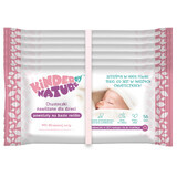 Kinder by Nature, wet wipes for babies and children, 6 x 56 pieces