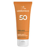 Uzdrovisco Pre-Age, crema antioxidante contra la decoloración, SPF 50, 50 ml