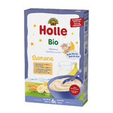 Holle Papilla de leche y plátano Bio, integral, a partir de 6 meses, 250 g