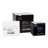 Sensilis Upgrade, crema de día reafirmante y correctora de arrugas, 50 ml + Upgrade AR, crema sorbete reafirmante y calmante, 5 ml gratis