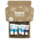 Bare Addiction Clear Skin set, gel limpiador, 15 ml + sérum, 30 ml + crema de día, SPF 30, 15 ml + crema de noche, 15 ml + gel antimanchas, 8 ml