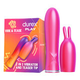 Durex Play Vibe &amp; Tease, un vibrador con punta estimulante 2 en 1