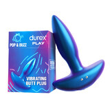 Durex Play Pop &amp; Buzz, plug anal con vibración