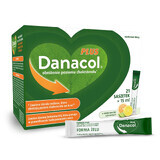 Danacol Plus, gel oral, sabor cítricos, 15 ml x 21 sobres