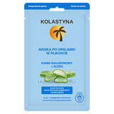 Kolastyna, mascarilla en láminas para después del sol, 20 ml