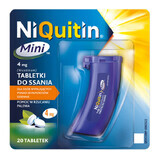 NiQuitin Mini 4 mg, 20 pastillas para chupar