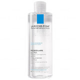 La Roche-Posay Toleriane, Loción micelar, piel sensible del rostro y de los ojos, 400 ml