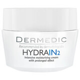 Dermedic Hydrain 2, crema hidratante de acción prolongada, piel sensible, 50 g