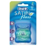 Oral-B Satin Floss, hilo dental, menta, 25 m