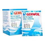 Gehwol, sal para pediluvio con lavanda, 20 g x 10 sobres