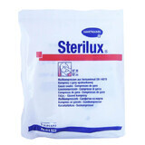 Sterilux, compresas de gasa esterilizadas, 17 hilos, 12 capas, 7,5 cm x 7,5 cm, 3 piezas