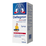 Deflegmin Junior 15 mg/ 5 ml, jarabe, 120 ml