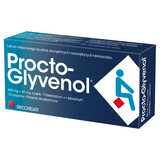 Procto-Glyvenol 400 mg + 40 mg, supositorios, 10 unidades