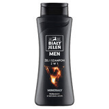 Biały Jeleń Men, gel y champú 2 en 1, con minerales, 300 ml