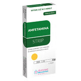 Home Laboratory Amphetamine Strip, prueba casera en tira para la detección de anfetamina en orina, 1 unidad