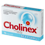 Cholinex 150 mg, sin azúcar, 16 pastillas