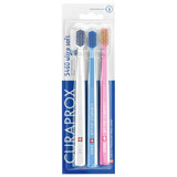 Curaprox, cepillo de dientes CS 5460, Ultra Suave, 3 piezas