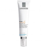 La Roche-Posay Pure Vitamin C UV, cuidado antiarrugas intensamente hidratante y reafirmante, SPF 25, 40ml